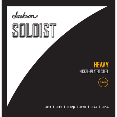 Encordadura Jackson Soloist Drop Heavy 11-54 2991154006